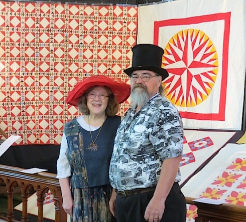 The quilt collection of Susan & Laurie Kraftcheck is featured in the 2015 Quilt Exhibit. Photo courtesy of Bonnie Sitter.
